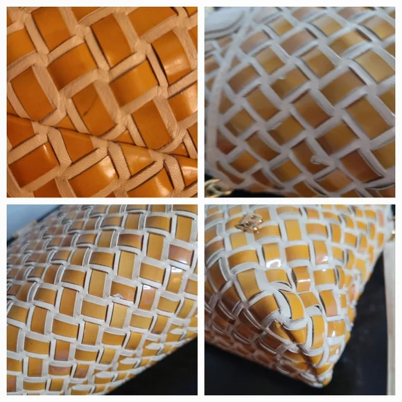 Bally Intrecciato Woven Leather Satchel - Picture 15 of 16